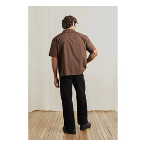 Rhythm – Mirissa Relaxed Kurzarm-Shirt | Braun