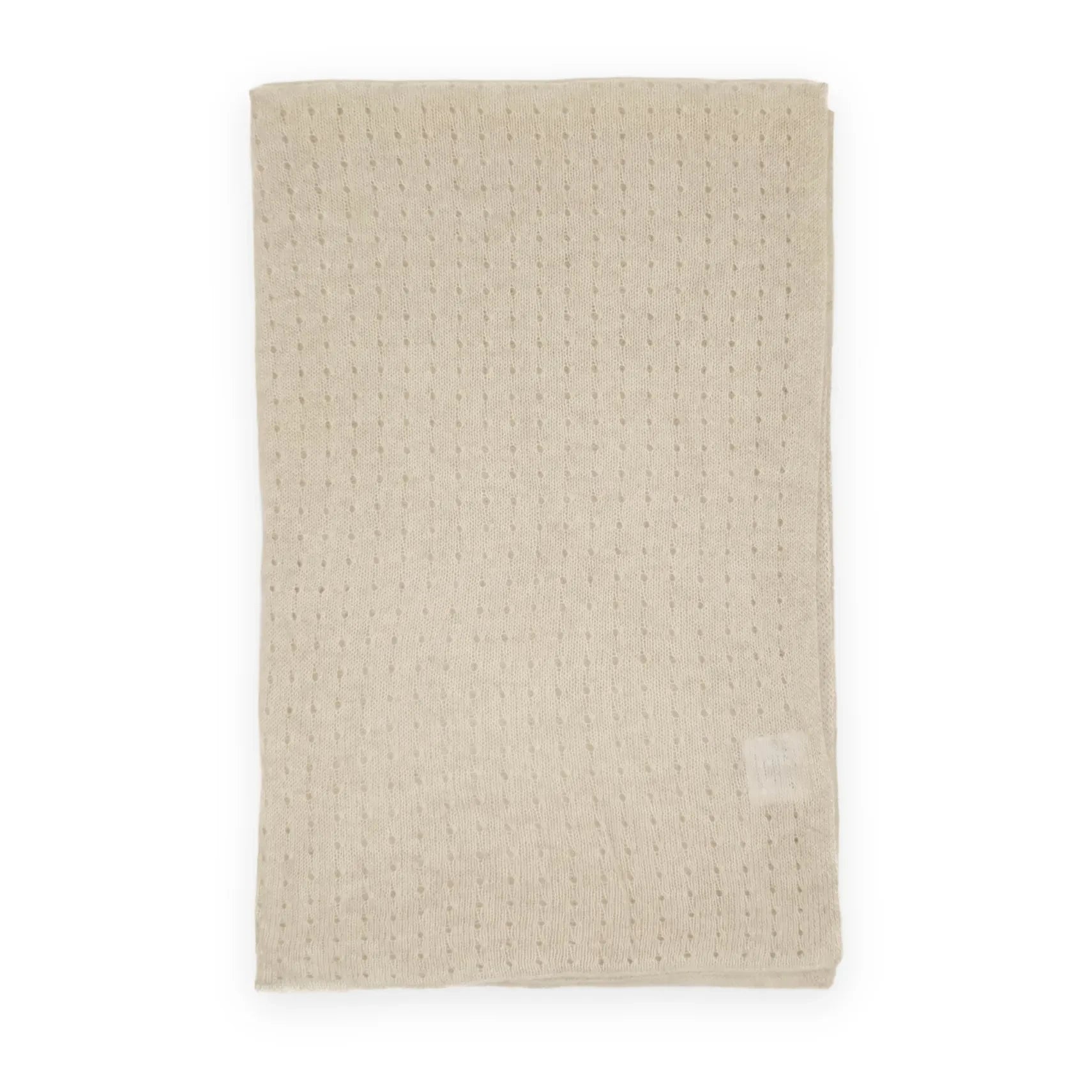 My Little Freckle - Bio-Baumwolle Pointelle Decke | Beige