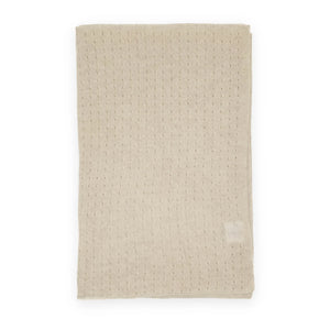 My Little Freckle - Bio-Baumwolle Pointelle Decke | Beige
