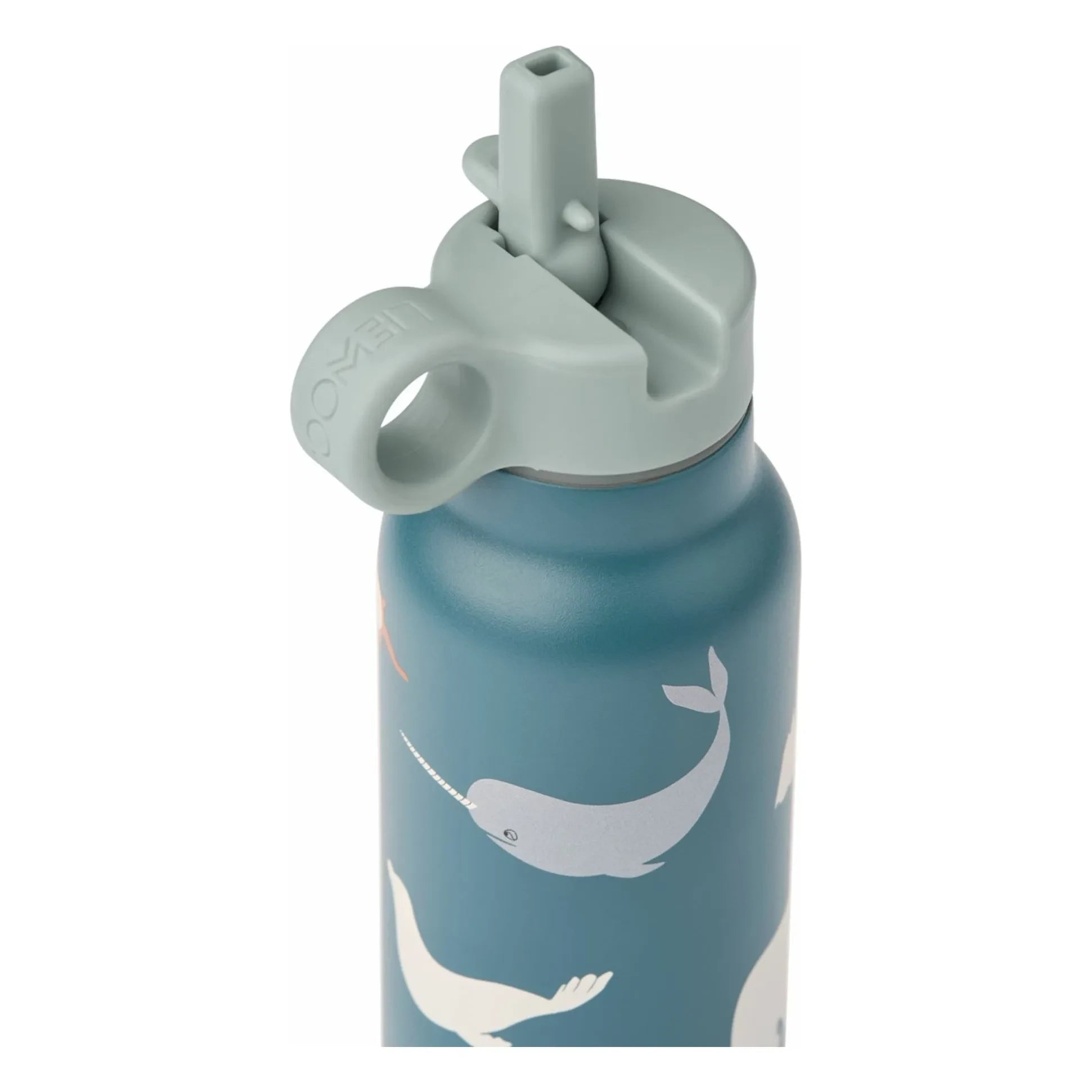 Liewood - Falk Edelstahl-Trinkflasche - 350 ml | Arctic Sea/Ocean view