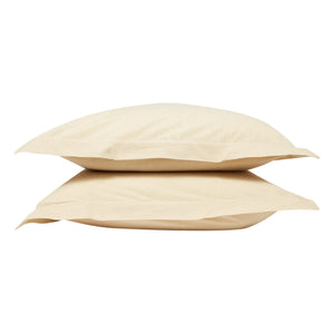 Scarlette Ateliers – Kissenbezug-Set „Lily“ aus handgewebter Baumwolle – 2-teilig | Rot