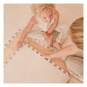 Toddlekind - Wilde modulare Spielmatte | Puderrosa