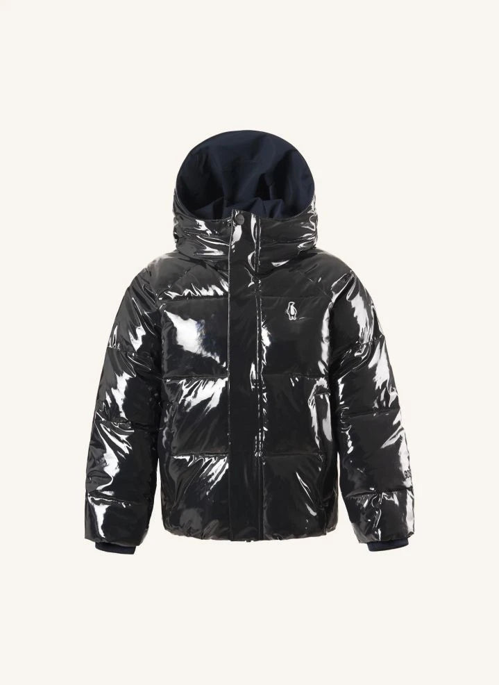 Gosoaky - Flashy Dragon Gradient Wasserdichte Steppjacke | Blau