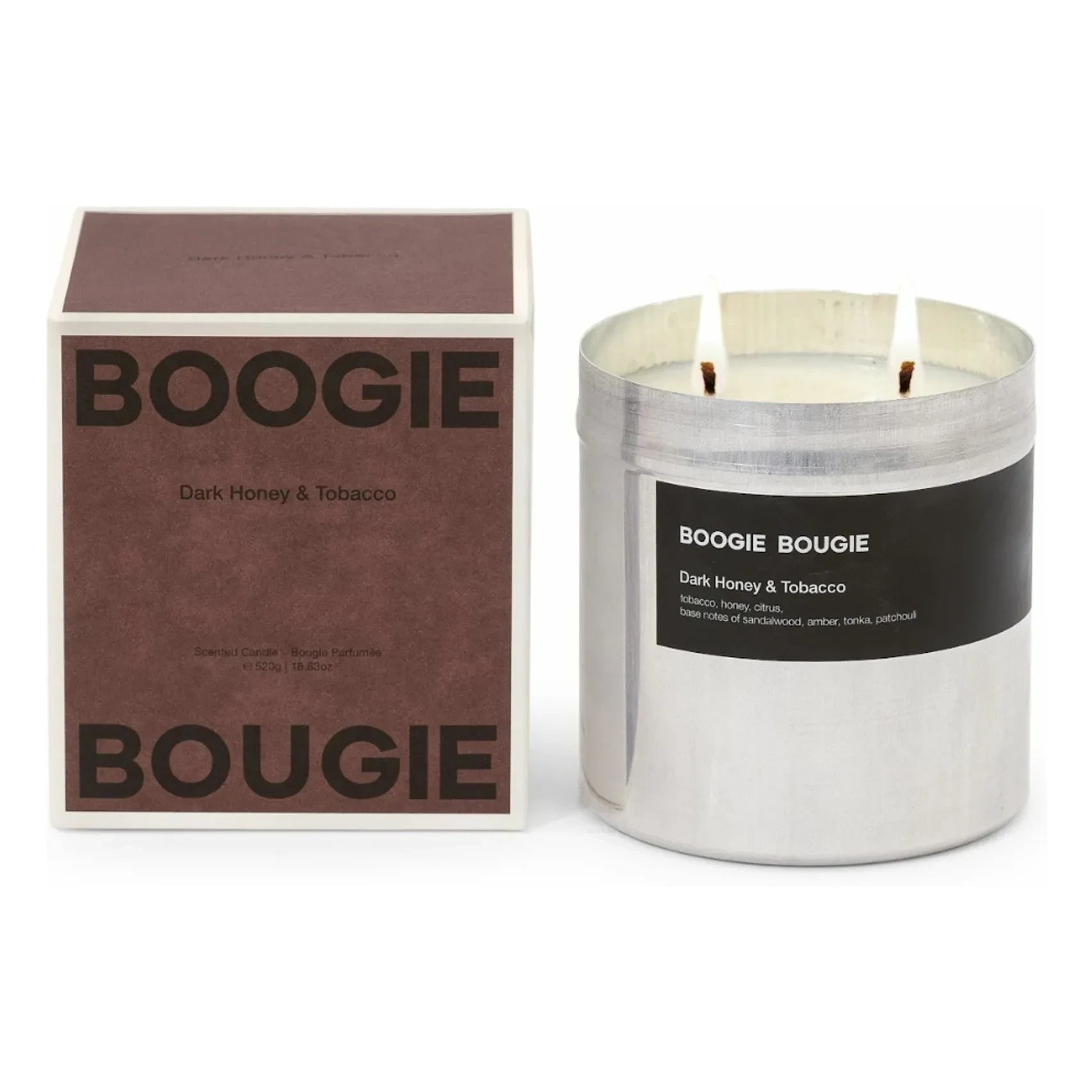 Boogie Bougie - Dunkler Honig & Tabak Kerze