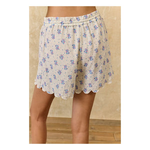 Louise Misha - Minala Pyjama aus Bio-Baumwolle | Creme