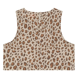 Tinycottons - Popeline Leo-Oberteil | Braun