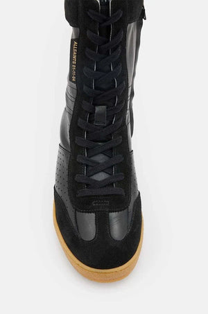 AllSaints Louise High Top Lederstiefel