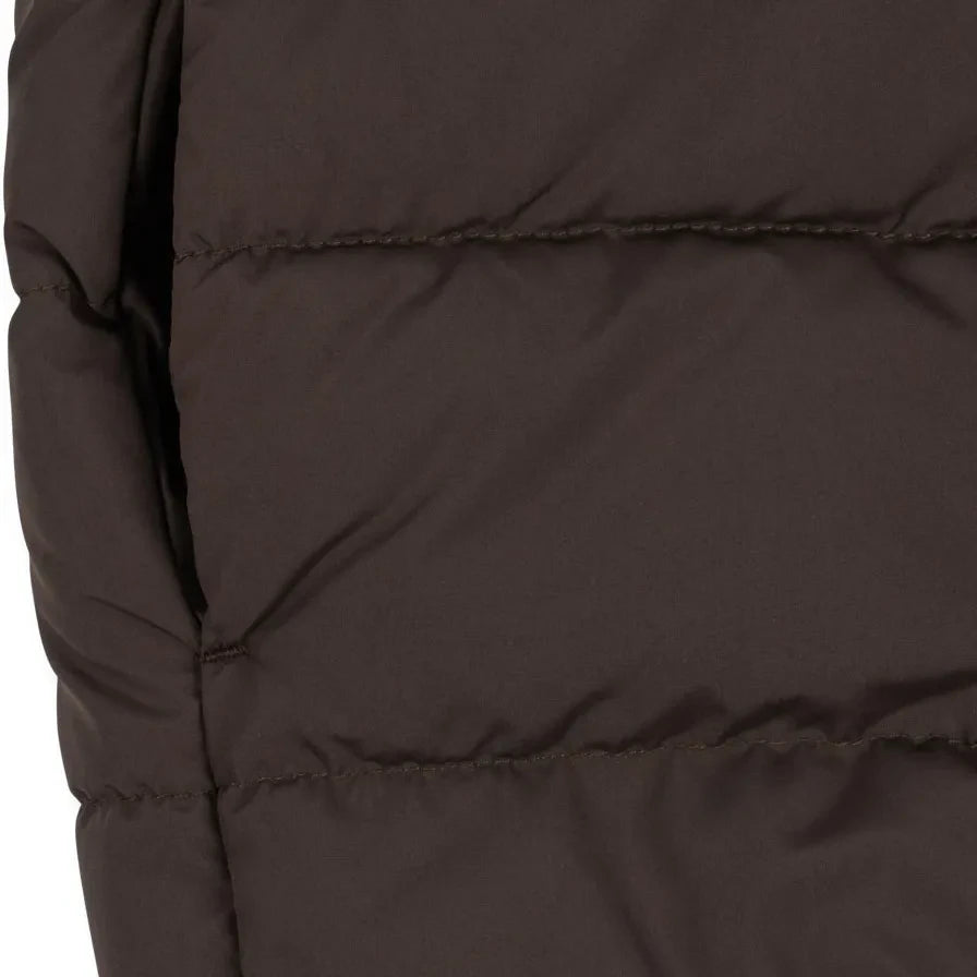 Konges Sløjd - Alpi Steppjacke mit Kapuze und recycelter Faserfüllung | Braun