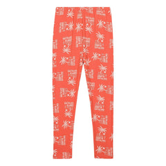 We Are Kids - Nour Palm Bio-Baumwoll-Leggings | Orange