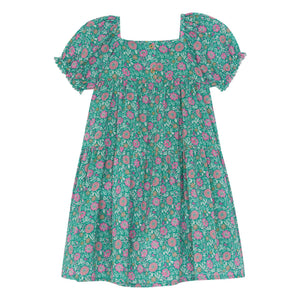 Bonton - Georgette Blumenkleid | Lila