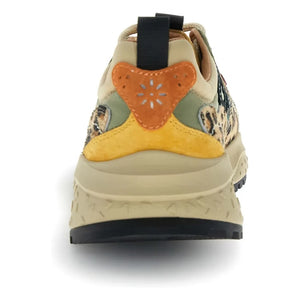 Flower Mountain – Solin Sneaker aus Wildleder und Nylon | Braun