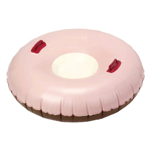 Petites Pommes - Aufblasbarer Schlitten | Pink/Braun