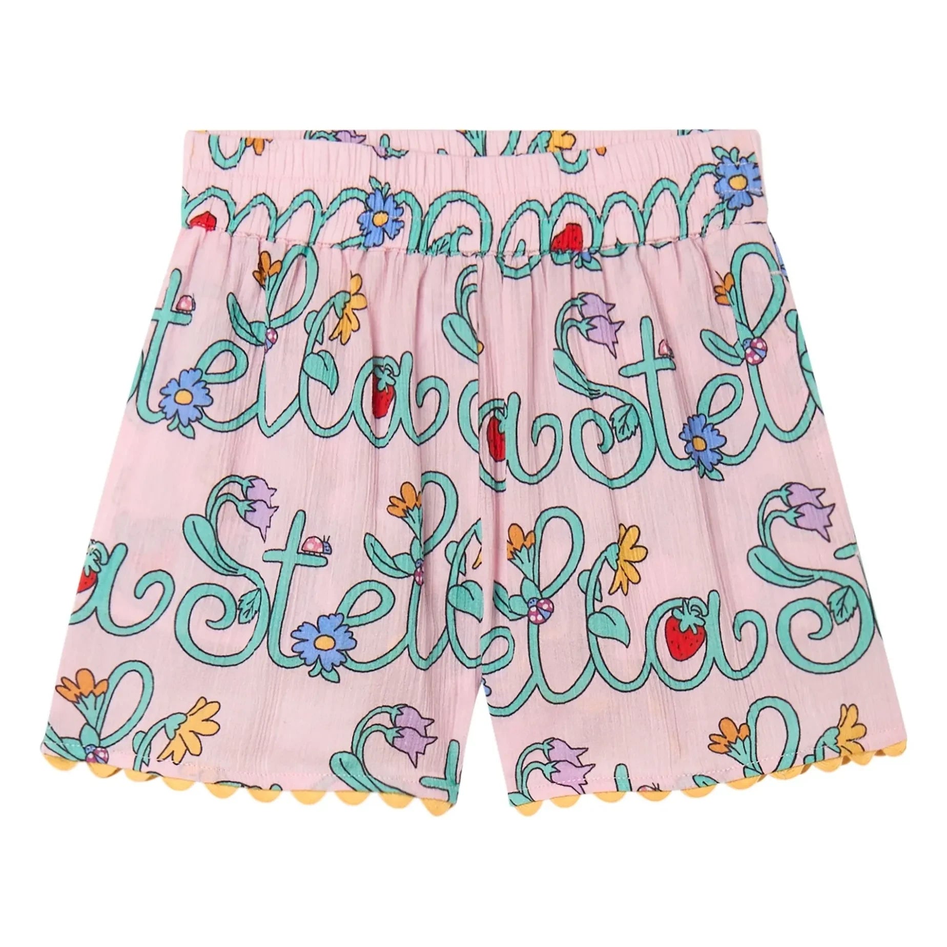 Stella McCartney Kids - Stella Bio-Baumwoll-Shorts | Rosa