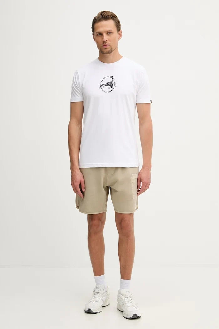 Alpha Industries Erkek Pamuklu US Scorpion Backprint Tişört