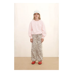 Tinycottons - Flower Sweat Bio-Baumwolle | Blassrosa