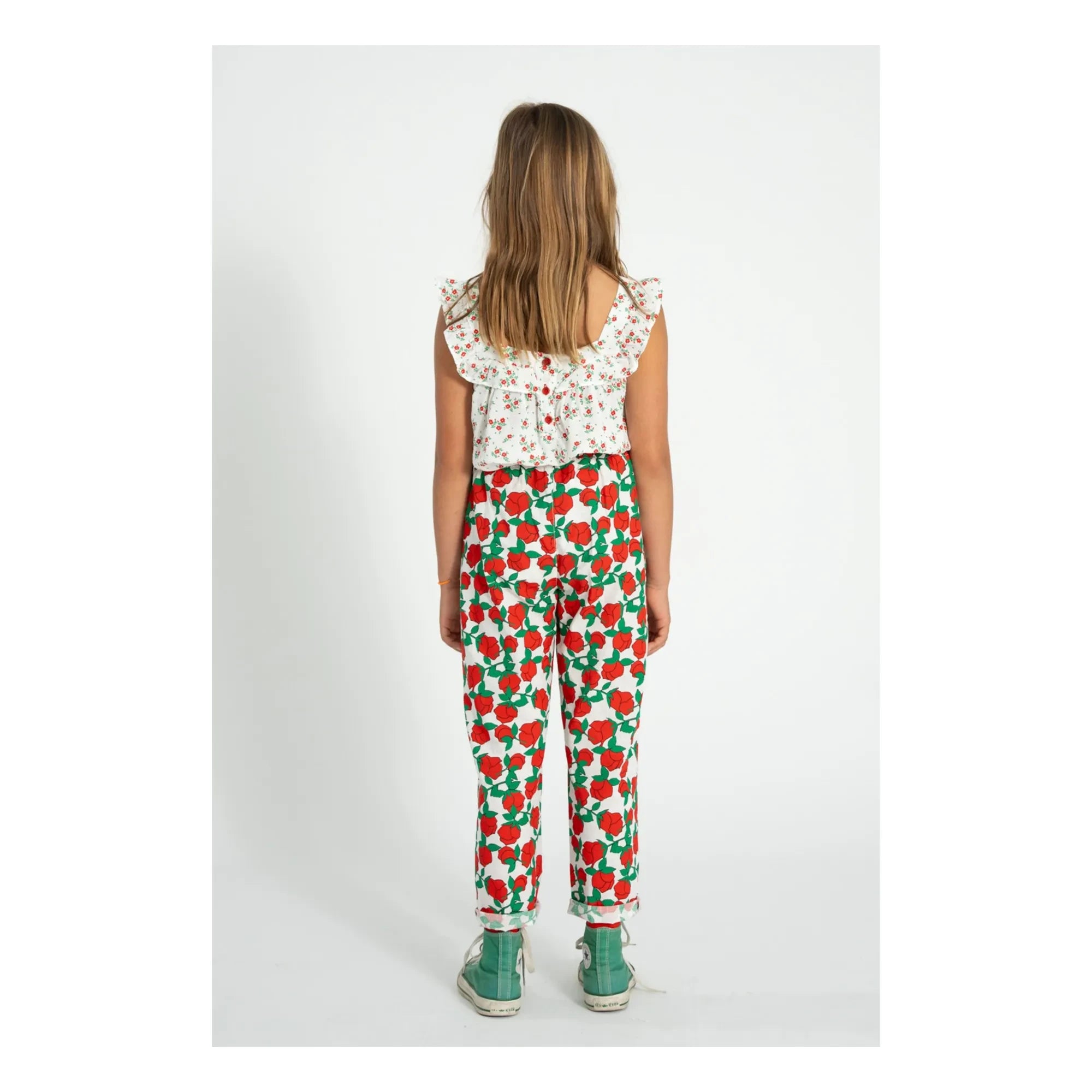 Piupiuchick - Floral Hose | Weiß