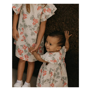 garbo&friends - Kleid mit Crinkle-Textur | Ecru