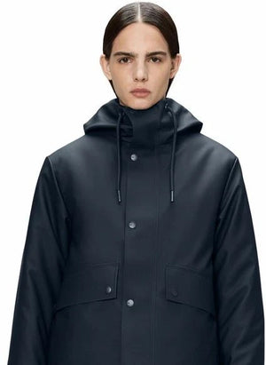 Rains - Nome Kurzer Parka W3T3 | Dunkelblau