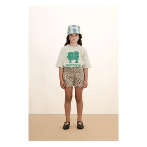 Tinycottons - Leoparden-Shorts | Braun