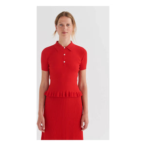 FUB - Polo Rib | Rot