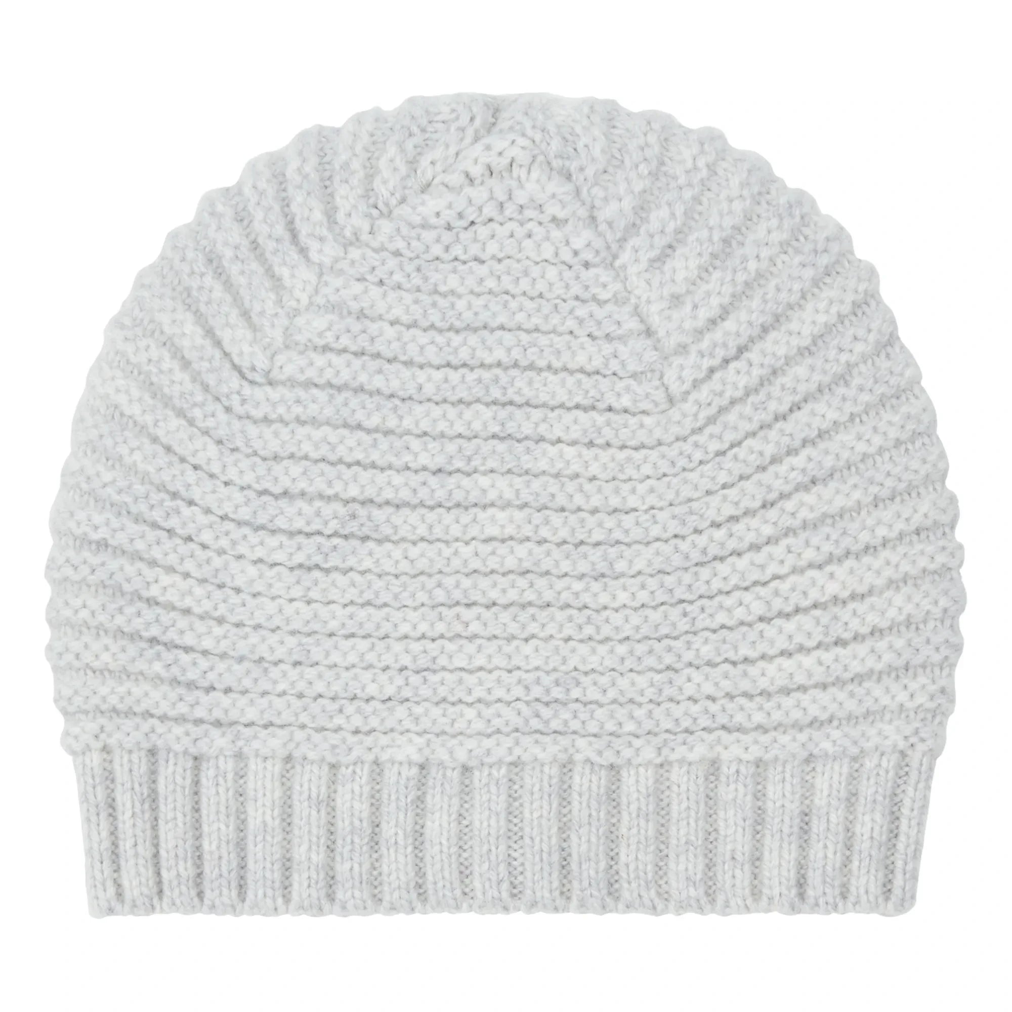 Bonton - Mütze aus Merinowolle | Heather Grey