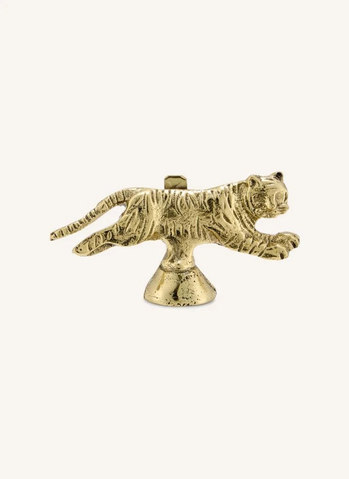 Doing Goods - Tyler Tiger Messing-Kartenhalter | Gold