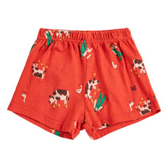 Bobo Choses - Bio-Baumwoll-Twill-Shorts | Rot