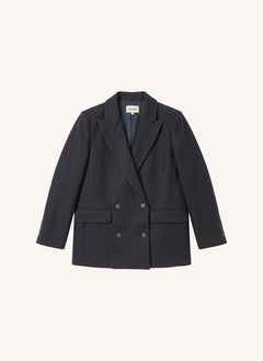 Smallable Woman - Camille Wolle Jacke | Dunkelblau
