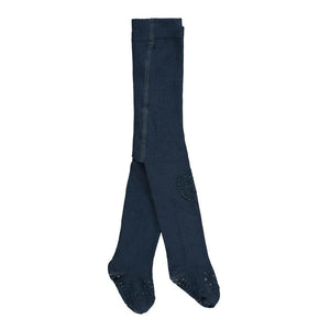GOBABYGO - Anti-Rutsch Leggings mit Knien und Füßen | Marineblau