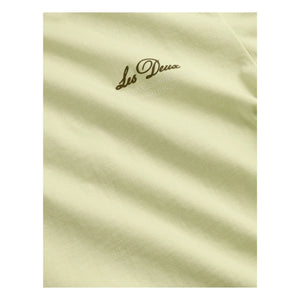 Les Deux - Globe Les Deux T-Shirt aus Bio-Baumwolle | Gelb