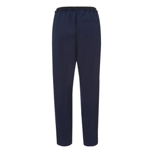 Pomandère - Hose aus Wolle mit Gummizug | Marineblau