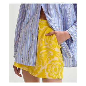 Essentiel Antwerp - Jorton Handtuch-Shorts | Zitronengelb