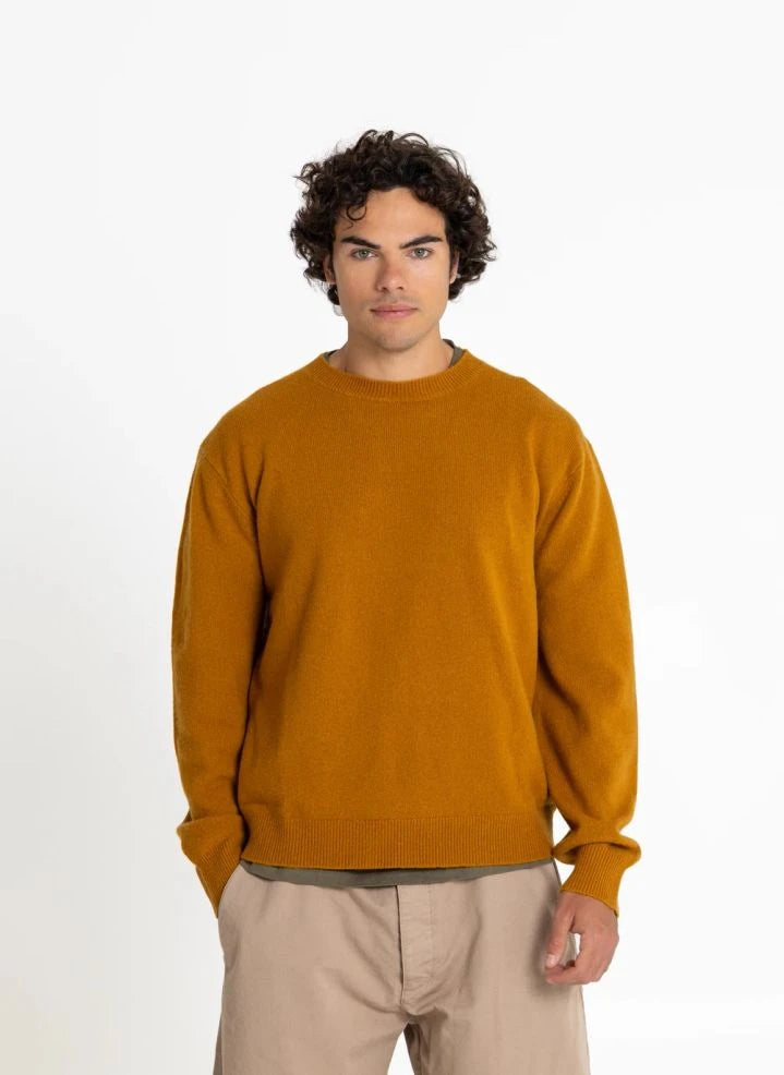 Smallable Man - Mozart Merino Wollpullover | Senf