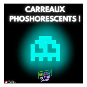 Pixel Corner - Karanlıkta Fosforlu Pixel Art Kiti - Karanlığın İçindeki Gökkuşağı