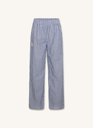 AO76 - Le Pajama Gestreifte Hose | Hellblau