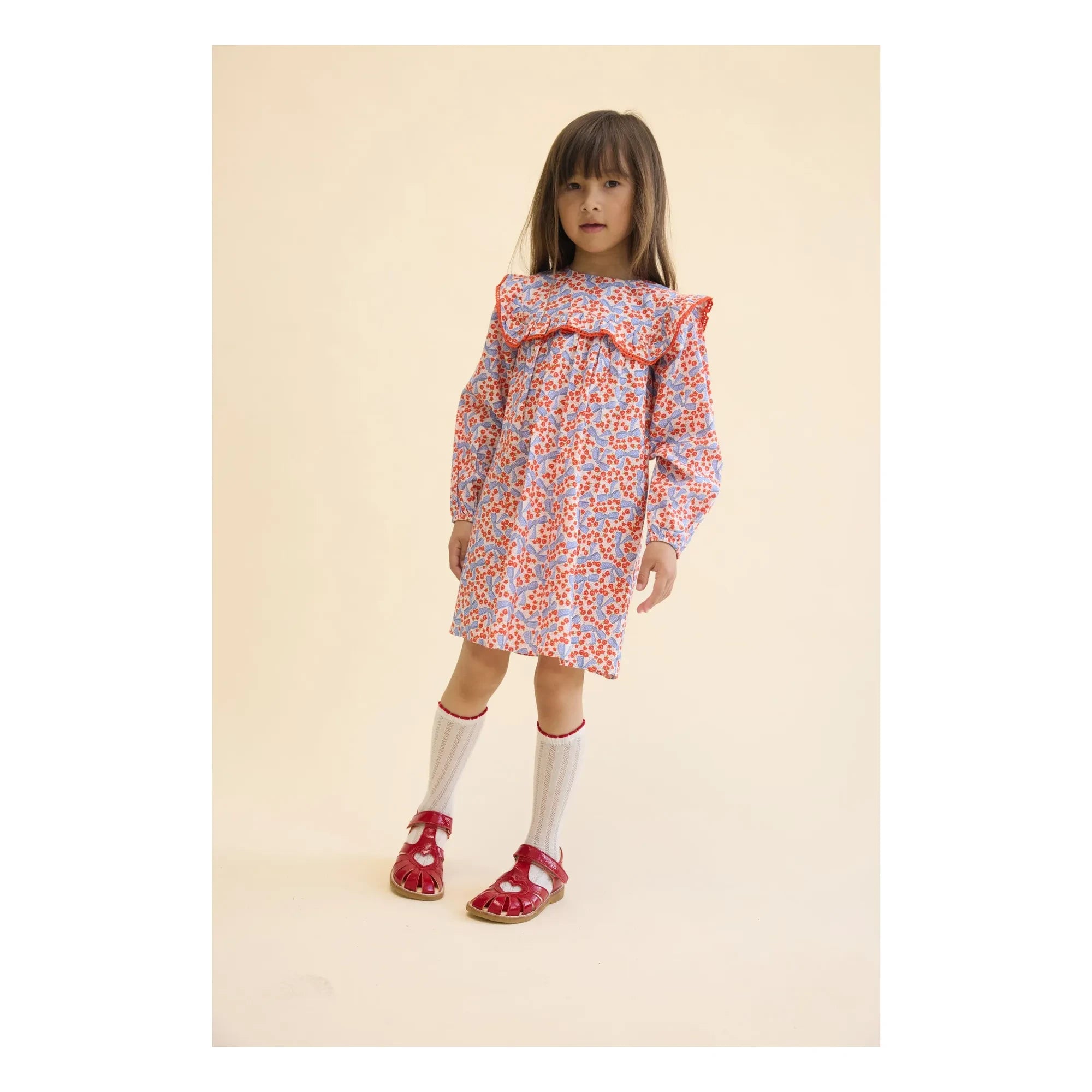 Flöss - Debbie Fleurie Kleid | Rot