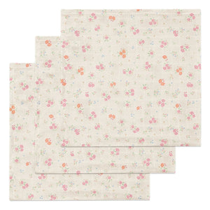 Konges Sløjd - Nonoka Bio-Mullwindeln - 3er-Set | Rosa