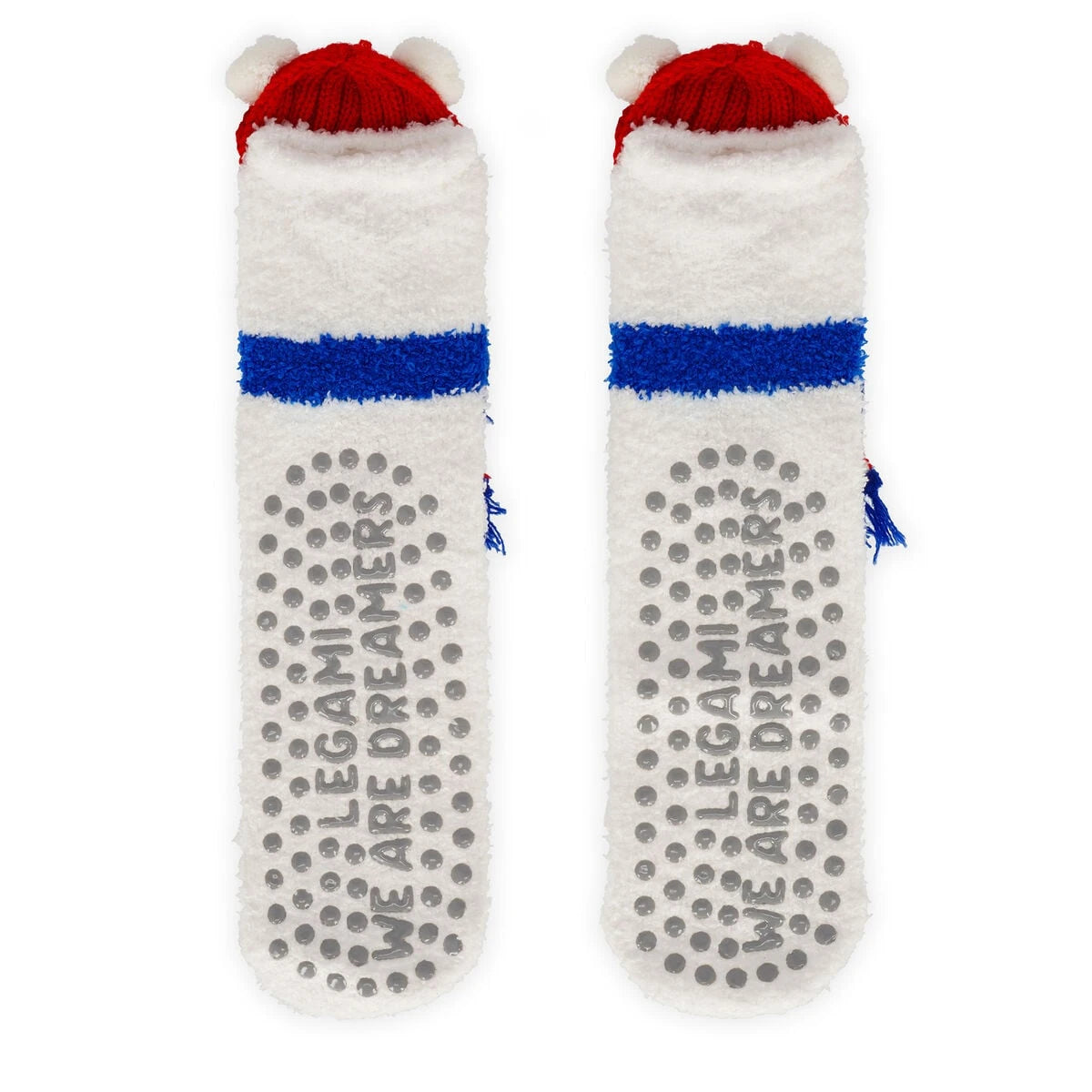 Legami - Erwachsene Weihnachts-Slipper Socken Eisbär - Eine perfekte Passform!