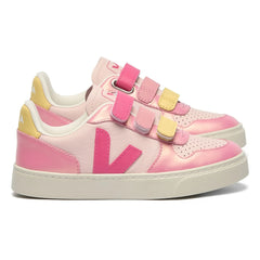 Veja - Scratch-Sneakers Kleine V-10 Leder | Pink