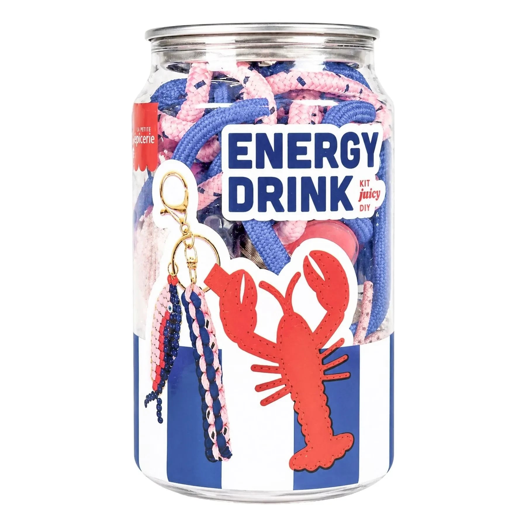 La Petite Épicerie - Pshiiit Schlüsselanhänger-Set - Energy Drink