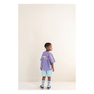 Jenest - Hug Samt Bio-Baumwollshorts | Hellblau