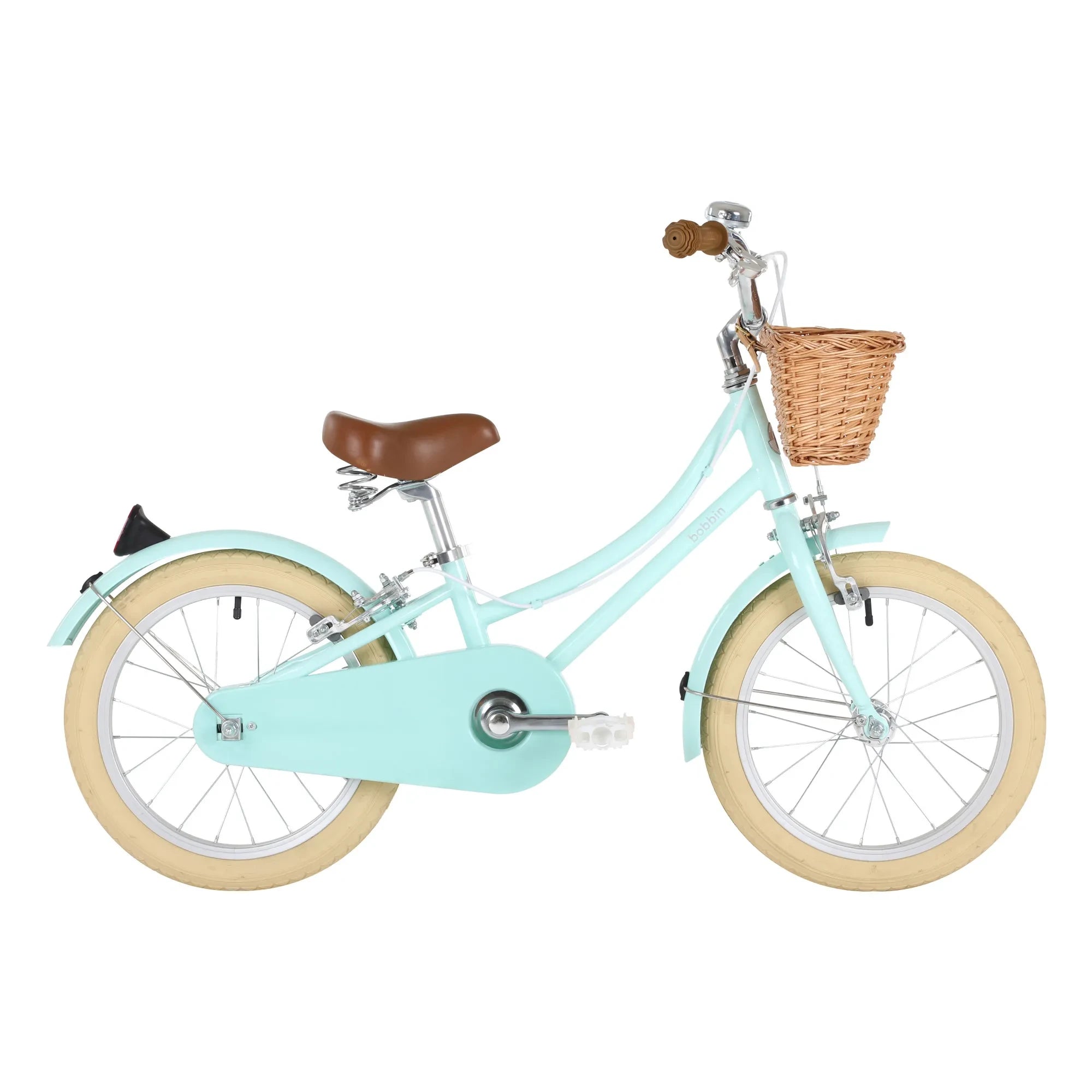 Bobbin - Gingersnap 16" Kinderfahrrad | Blassgrün