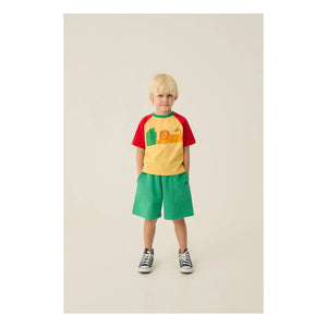 The Campamento - Lion Oversize T-Shirt Bio-Baumwolle | Gelb