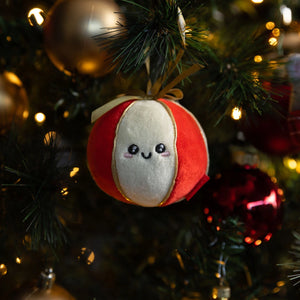 Legami - Plüschspielzeug Weihnachtsdekoration - Ball - Oh-Oh-Ohrnaments