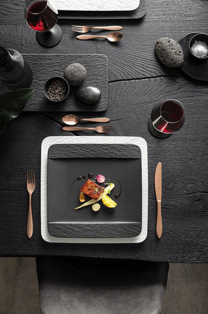 Villeroy & Boch Manufacture Rock Servis Tabağı 20 x 28 cm