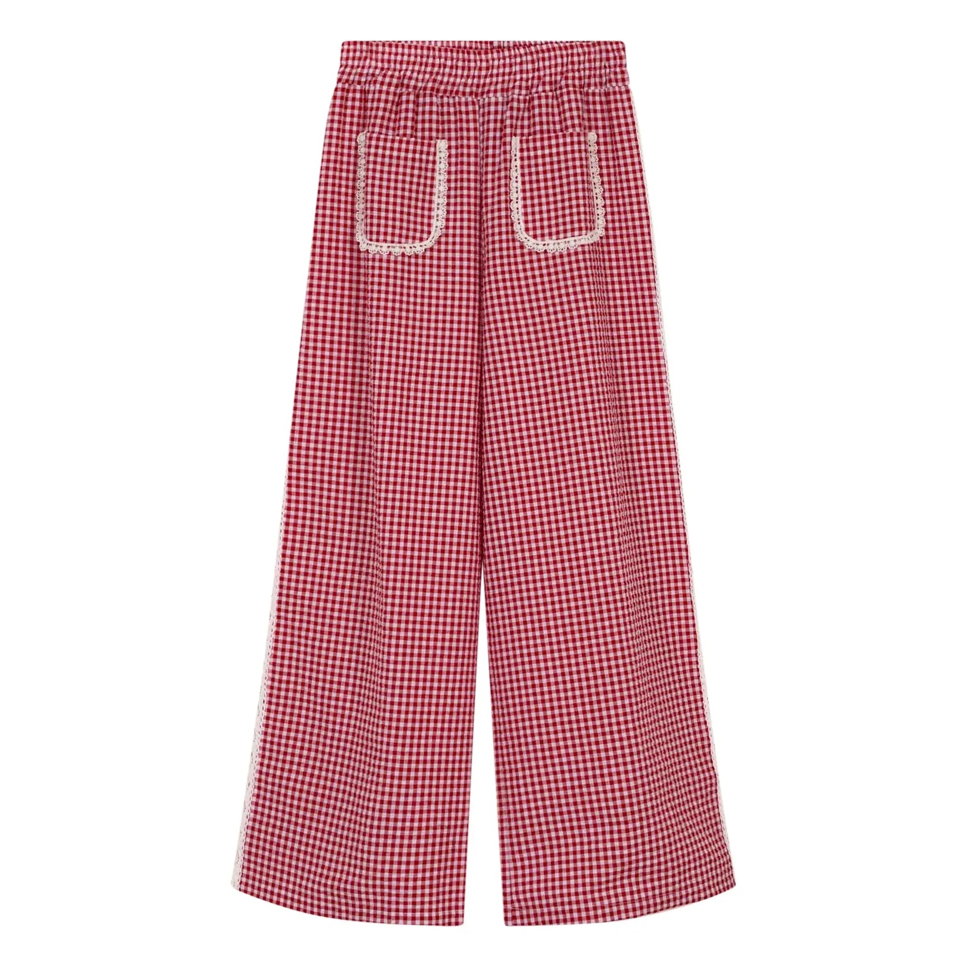 Indee - Vanuatu Vichy Hose | Rot