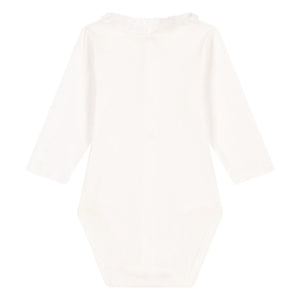 Petit Bateau - Weißer Body-Kragen