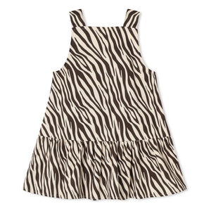 Fliink - Duna Zebra Kleid | Schwarz