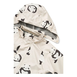 Liewood - Regenset Pedia Pandas Recycelte Fasern | Anthrazit