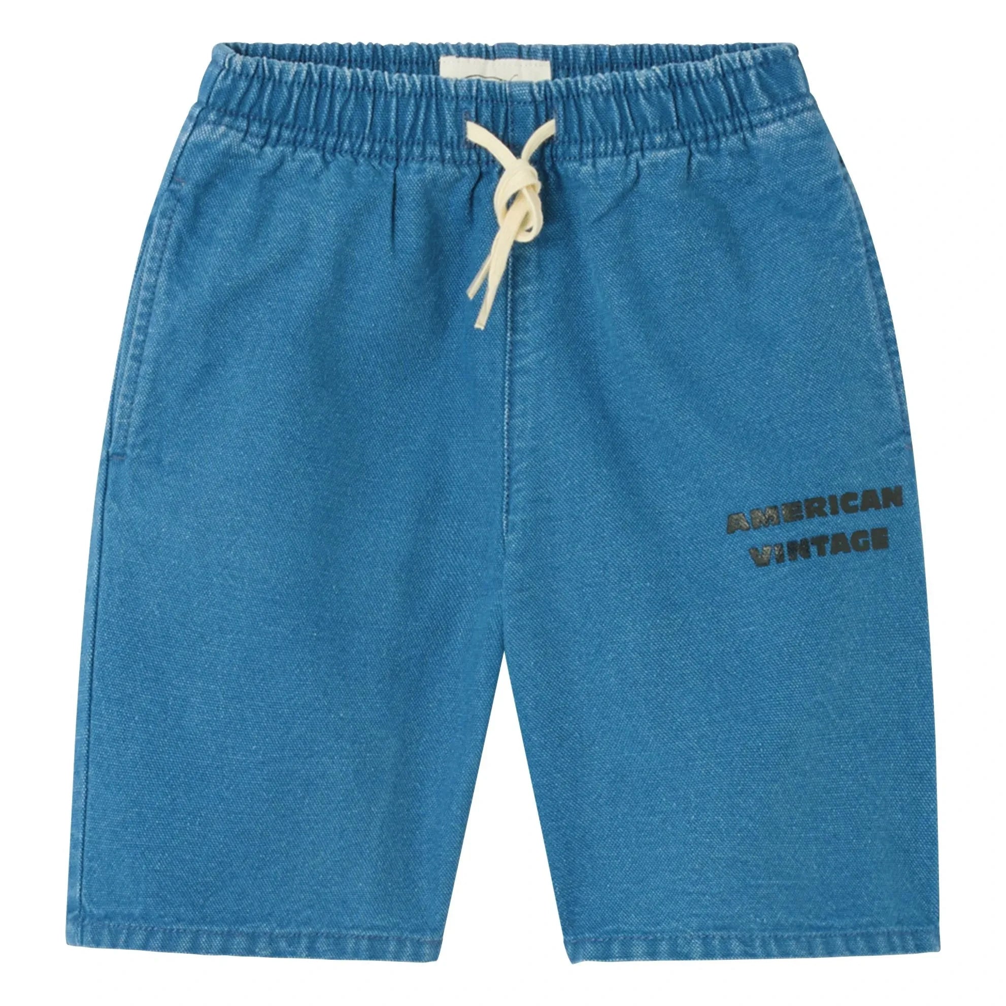 American Vintage - Bermuda-Business-Hose Cordon Comow | Blau